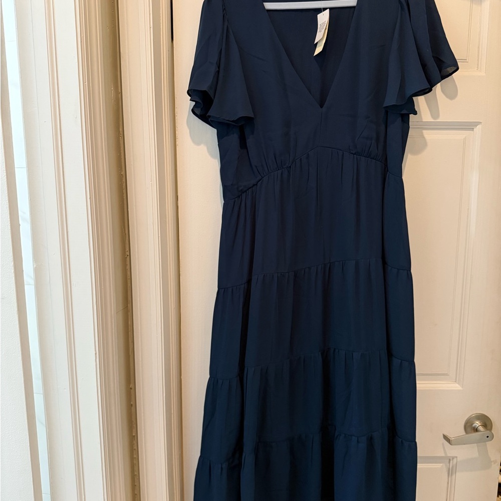 NWT Abercrombie & Fitch Jade Blue Women's Dress